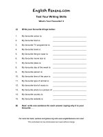 whats your favourite 2 esl36 