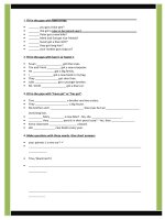 Have got   has got1   3 