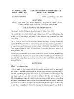 Quyết định 24/2016/QĐ-UBND quy định chức năng và cơ cấu tổ chức của Sở Kế hoạch và Đầu tư