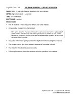 To practice changing questions into noun clauses 