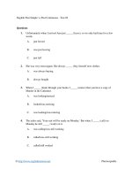 English past simple vs past continuous   test 02 