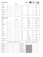 11790 days months ordinal number worksheet 