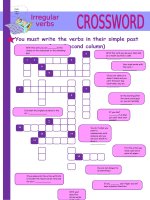 37857 irregular verbs  crossword 