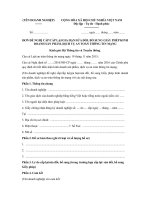 Đơn đề nghị cấp/cấp lại/gia hạn giấy phép kinh doanh dịch vụ an toàn thông tin mạng