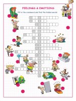 44433 feelingsemotions crossword puzzle 