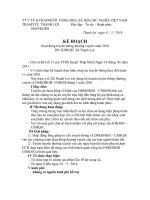 KẾ HOẠCH Hoạt động truyền thông thường xuyên  năm 2016