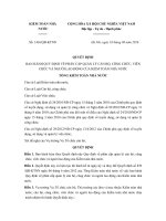 Quyết định 1416/QĐ-KTNN về phân cấp quản lý cán bộ, công, viên chức và người lao động của Kiểm toán nhà nước