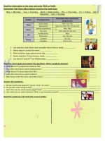 531 tv programmes times simple present all forms adverbs of frequency there to be 