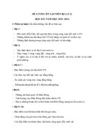 Đề cương ôn tập môn địa lý 12 học kỳ i năm 2015 2016