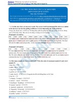 Cấu trúc bảng âm khóa pen c tiếng anh Nguyệt Ca