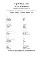 places in a town spot the odd one out 