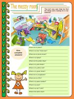 3244 the messy room  there be prepositions to be 4 tasks keys included 3 pages editable 
