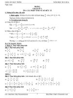 giáo án dạy thêm toán 7 hay 2 buổi một tuần 