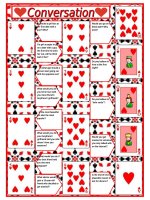 3823 playing cards  conversation game  4 pages with questions  directions 5 pages editable  