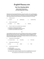 meet arnold palmerstone reading comprehension test er2