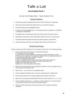 talkalot intermediate book 1 eat up your phrasal verbs question sheet 