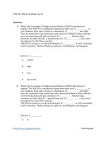 PET (b1) fill in the blank test 02 