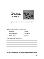 Bài tập về written english 6 