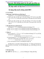 Sử dụng tiếp tuyến đề chứng minh bất đẳng thức