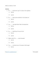 Must not vs need not   test 01 