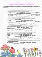 6958 present simple or present continuous 