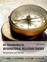 An introduction to international relations theory 