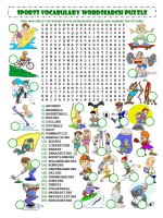 sports wordsearch 
