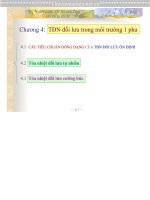 Bài giảng truyền nhiệt trao đổi-nhiệt đối lưu trong môi trường