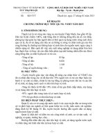 KẾ HOẠCH CHƯƠNG TRÌNH MỤC TIÊU QUỐC GIA NƯỚC SẠCH VỆ SINH MÔI TRƯỜNG