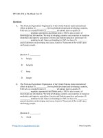 PET (b1) fill in the blank test 03 