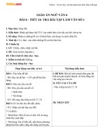 Giáo án Ngữ văn 6 tuần 6 tiết 24