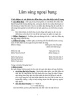 Cách khám lâm sàng ngoại bụng