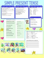 1705 present simple tense 