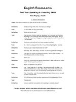 role play going to the doctors esl16 