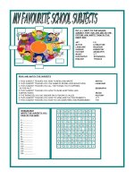 1527 school subjects 1 