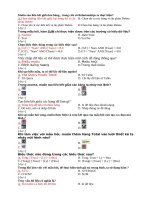 40 câu hỏi ôn thi tin học lớp 12