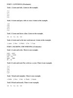 English test key grade3 