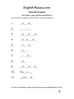 spell days months seasons 2 bgb9 