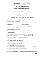 adverbs explain how we do things 1 brb24 