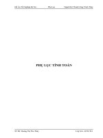 8 PHỤ lục và các tài LIỆU THAM KHẢO CHÍNH 
