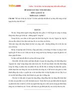 Đề thi khảo sát chất lượng đầu năm môn Lịch sử lớp 10 trường THPT Phan Ngọc Hiển, Cà Mau năm học 2015 - 2016