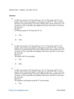 English grade 7   reading   true false test 02 