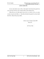 Thiết kế nhà máy sản xuất nhựa PVC theo phương pháp trùng hợp nhũ tương 