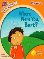 Where were you, bert 