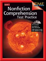 Time for kids   nonfiction comprehension l3 
