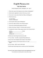 victoria shopping centre nottingham uk quiz 1 ires59 