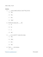 Much vs many   test 03 