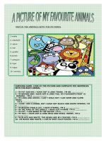 2795 a picture of my favourite animals 