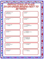 2873 prepositions of place inonundernext tobetweenbehind 