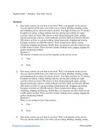 English grade 7   reading   true false test 01 